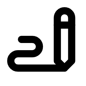 Writing Icon from Tabler Line Set
