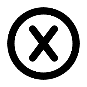 Xbox X Icon from Tabler Line Set