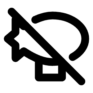 Zeppelin Off Icon from Tabler Line Set