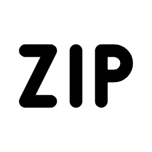 Zip Icon from Tabler Line Set