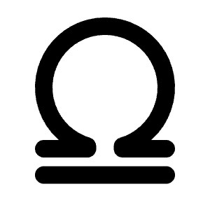 Zodiac Libra Icon from Tabler Line Set