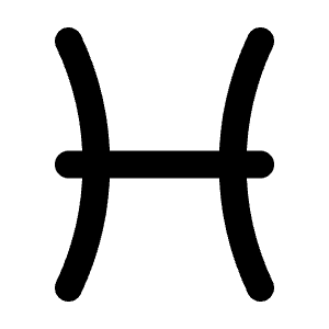 Zodiac Pisces Icon from Tabler Line Set