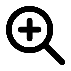 Zoom In Icon from Tabler Line Set