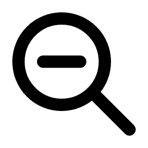 Zoom Out Icon from Tabler Line Set