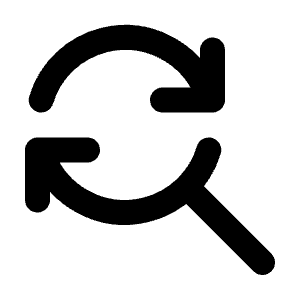 Zoom Replace Icon from Tabler Line Set