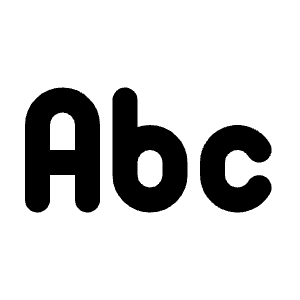 Abc Icon from Tabler Line Set