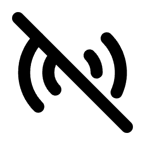 Access Point Off Icon from Tabler Line Set