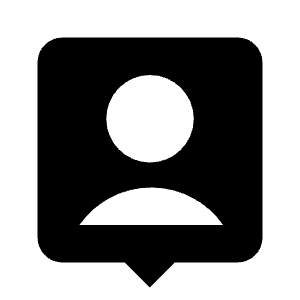 Account Pin Box Fill Icon from Remix Fill Set