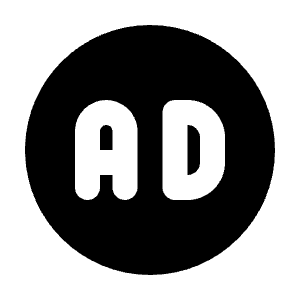 Ad Circle Icon from Tabler Filled Set