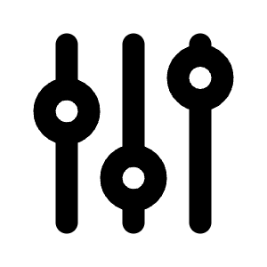 Adjustments Icon from Tabler Line Set