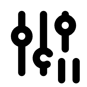 Adjustments Pause Icon from Tabler Line Set