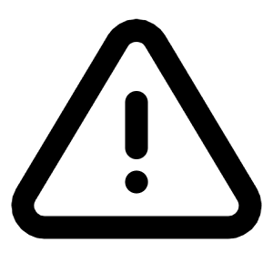 Alert Triangle Icon from Tabler Line Set