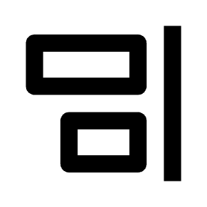 Align Item Right Line Icon from Remix Line Set