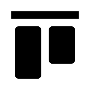 Align Item Top Fill Icon from Remix Fill Set