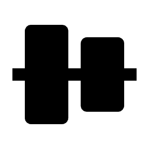 Align Item Vertical Center Fill Icon from Remix Fill Set