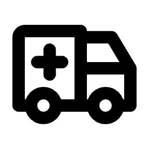 Ambulance Icon from Tabler Line Set