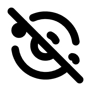 Analyze Off Icon from Tabler Line Set