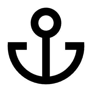 Anchor Line Icon from Remix Line Set