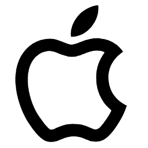 Apple Line Icon from Remix Line Set