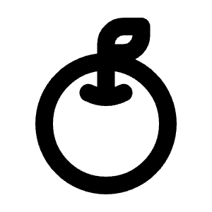 Apple Icon from Tabler Line Set