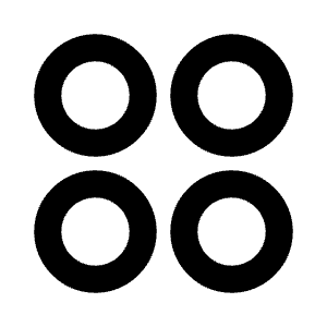 Apps 2 Line Icon from Remix Line Set