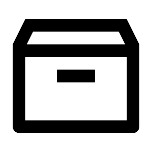 Archive 2 Line Icon from Remix Line Set