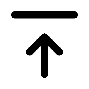 Arrow Bar To Up Icon from Tabler Line Set