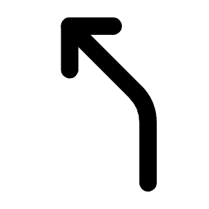 Arrow Bear Left Icon from Tabler Line Set