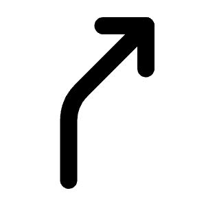 Arrow Bear Right Icon from Tabler Line Set