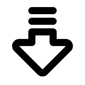 Arrow Big Down Lines Icon from Tabler Line Set