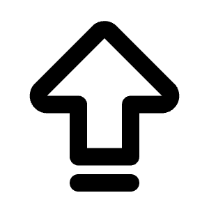 Arrow Big Up Line Icon from Tabler Line Set