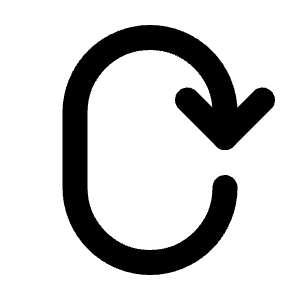 Arrow Capsule Icon from Tabler Line Set