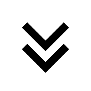 Arrow Down Double Line Icon from Remix Line Set