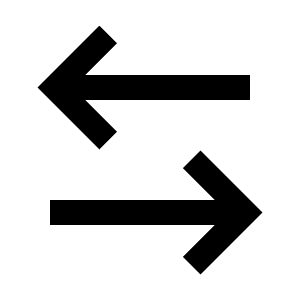 Arrow Left Right Line Icon from Remix Line Set