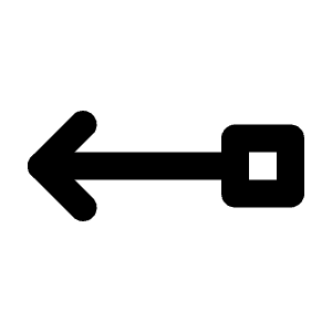 Arrow Left Square Icon from Tabler Line Set
