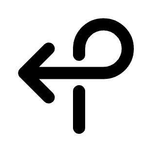 Arrow Loop Left 2 Icon from Tabler Line Set
