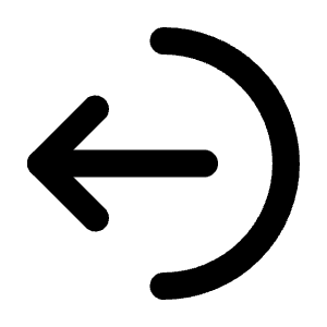 Arrow Right From Arc Icon from Tabler Line Set