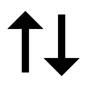 Arrow Up Down Fill Icon from Remix Fill Set