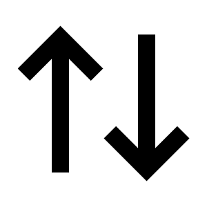 Arrow Up Down Line Icon from Remix Line Set