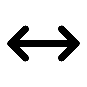 Arrows Horizontal Icon from Tabler Line Set