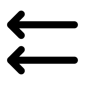 Arrows Left Icon from Tabler Line Set