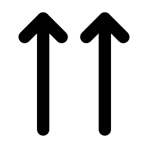 Arrows Up Icon from Tabler Line Set