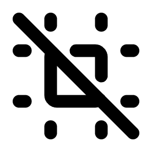 Artboard Off Icon from Tabler Line Set