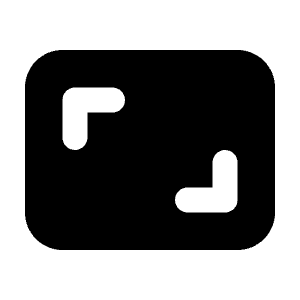 Aspect Ratio Icon from Tabler Filled Set