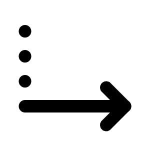 Axis X Icon from Tabler Line Set