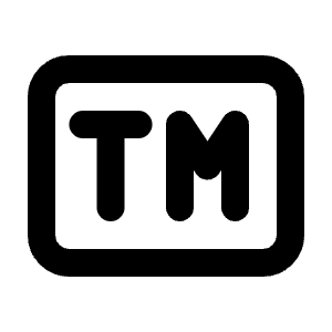 Badge Tm Icon from Tabler Line Set