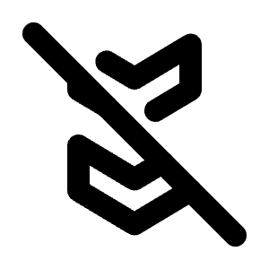 Badges Off Icon from Tabler Line Set