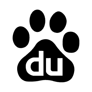 Baidu Fill Icon from Remix Fill Set