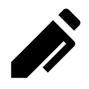 Ball Pen Fill Icon from Remix Fill Set