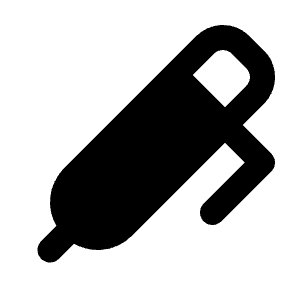 Ballpen Icon from Tabler Filled Set